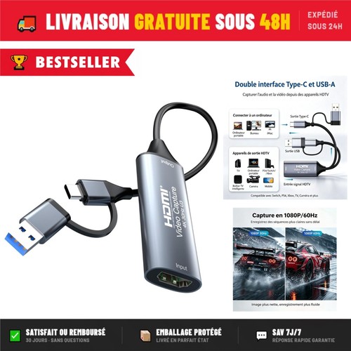 Carte capture vidéo - de,