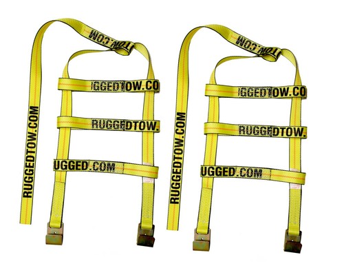 Tow dolly basket straps - straps, with
