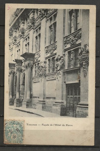 Cpa toulouse façade - -,