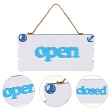  Panneau ouvert en bois double face pour affaires ouvrir le panneau fermé pour