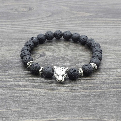 Bracelet perles pierre de - pierre,