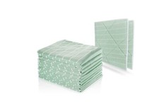 Lot de 12 chiffons de nettoyage en bambou