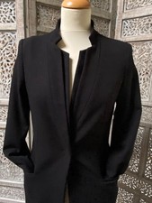 Veste longue S blazer noir