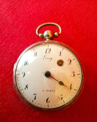 Montre coq argent signée - à,