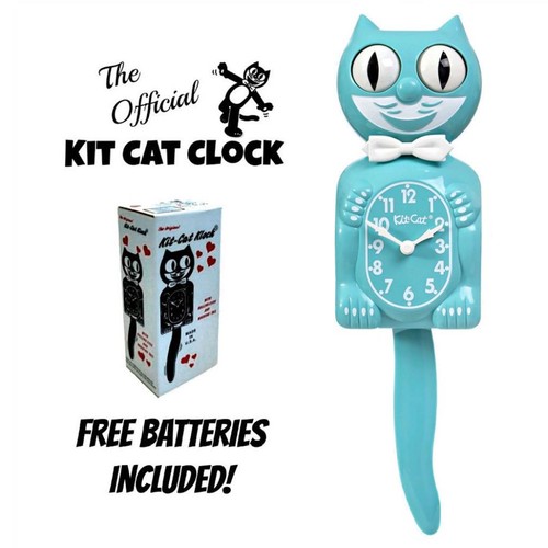 Vibrant blue turquoise kit cat - vibrant,