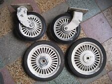 Jeu de 4 Roues métalliques de