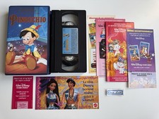 Pinocchio - Cassette VHS - FR - Walt Disney / Le Grand Chef D’Oeuvre - Avec Pubs