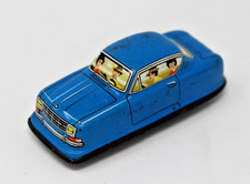 OLD TOY CAR CANVAS LITHOGRAPH