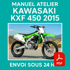 Manuel Atelier Kawasaki KXF