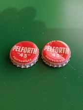 2 Antique Capsules Beer Pelforth 43 Pelican Indoor Cork