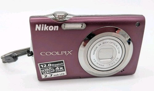 Nikon coolpix s3000 12mp plum - s3000,