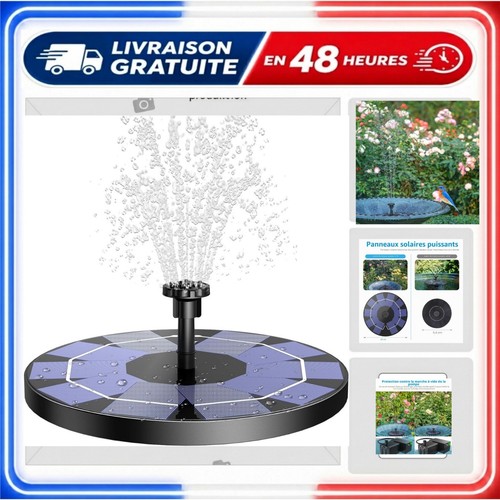 Fontaine solaire flottante - 3w,