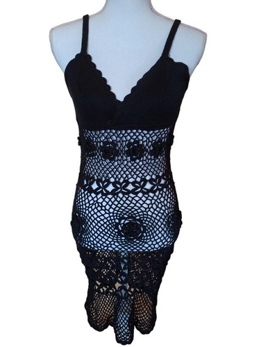Robe crochet t36 - robe,