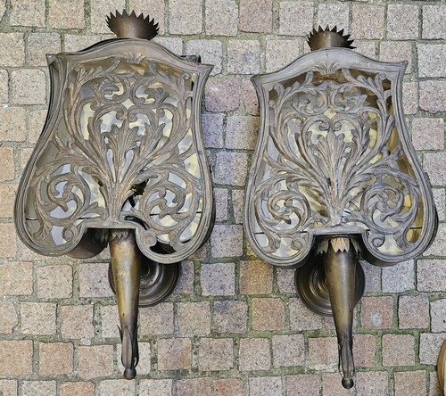 Paire lanternes anciennes - de,