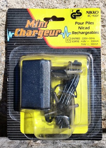 Mini chargeur piles nicad - piles,