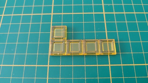 Polyominos jaune pentominos - , en