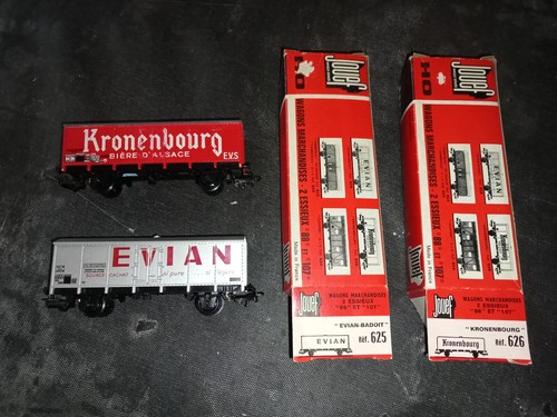 Lot wagons marchandises - wagons,