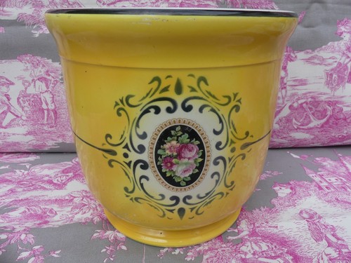Faience nimy cache pot 1900 - de,