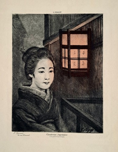 Gravure georges bigot - gravure,