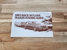 1980 BUICK Skylark Trailer-Towing Tow Guide / Brochure