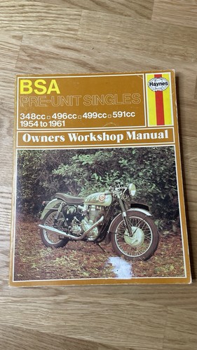 Bsa pre unit - unit, singles