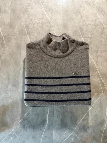 Pull lacoste col montant - pull, mock