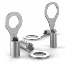 AUPROTEC ring cable lugs uninsulated ring lugs 0.5 - 6 mm² M3 - M12 cable lugs