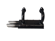 Marmitte Sportive Deux Terminaux Larges Chromés Pour Fiat 126 BIS