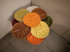 9 assiettes à fondue