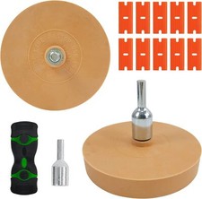 2 Pièces Disque a Decoller Gomme Carrosserie de 100 mm Roue de Gomme en enlèv...