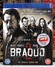 BRAQUO SEASON TWO 2 - Blu-Ray w/ SLIPCOVER?REGION 2 UK? I SHIP BOXED