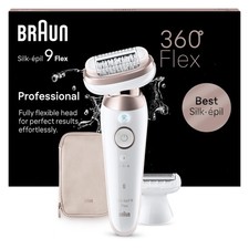 Épilateur 3D Braun Silk-épil 9 Flex 9-030 pour femmes avec rasoir et tondeuse