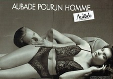  1987 Advertising 0322 Aubade Men's Lingerie Advertising Underwear 2d