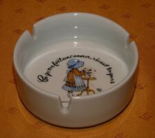Cendrier vintage Holly Hobbie en porcelaine de Bavière Seltmann Weiden TBE