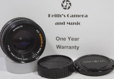 1yrWarranty Near Mint Minolta MC 50mm f1.7 Rokkor X Lens for MD SR  X-700 etc