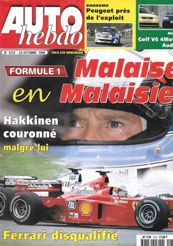 Auto hebdo 1210 1999 - auto,