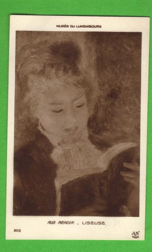 Renoir liseuse vintage - renoir, "liseuse"