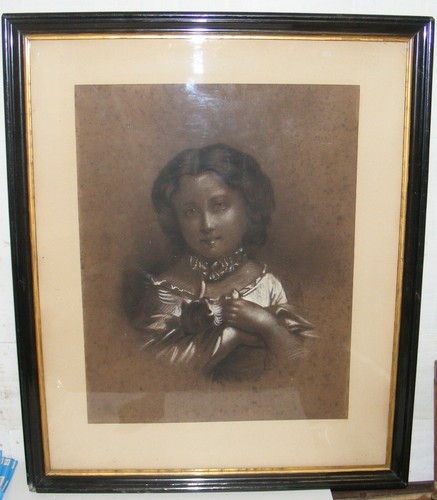 Tableau dessin fusain craie - tableau,