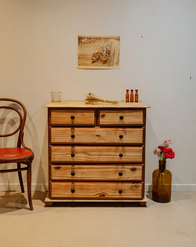 Garance commode en bois - commode,