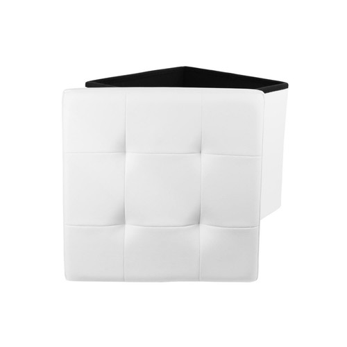 Pouf coffre pliable - pouf,