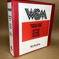 Service Manual for Kubota B1700 B2100 B2400 D E HST GEAR Tractor Repair Workshop