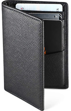 porte feuille / cartes en cuir véritable pour homme. Blocage RFID.