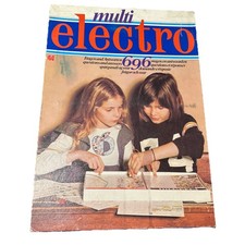 Vintage Multi Electro 696 Game Electric Experiment Sound Board Spellen-Jeux Game
