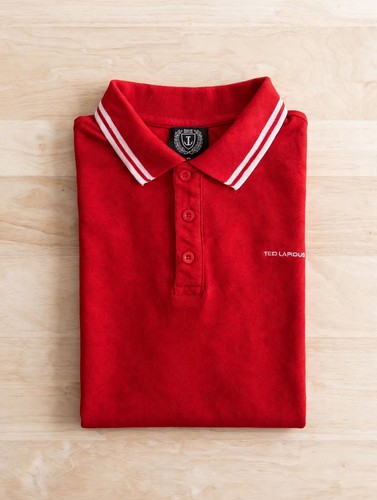 Ted lapidus polo homme - ted, rouge