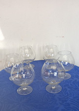 6 verres à cognac  cristal