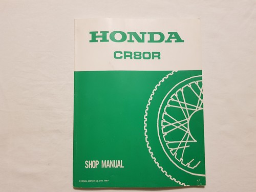 Honda manuel atelier cr - honda,