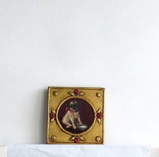 CADRE ANCIEN DORE PEINTURE