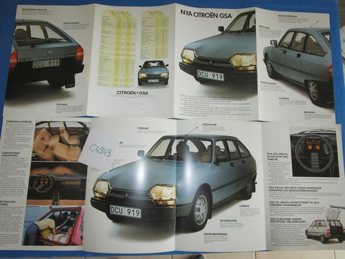 4343 citroen gsa - :,