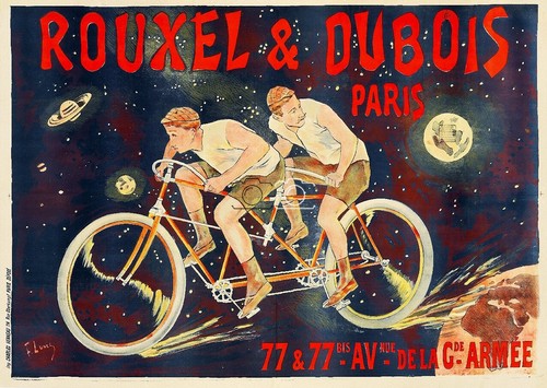 Vélo tandem rouxel dubois - vélo,