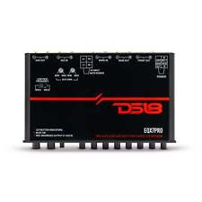 DS18 EQX7PRO Car Stereo Equalizer/Crossover  High Volt 7-Band Auto Turn On